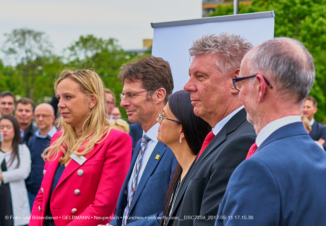 11. Mai 2017 - Grundsteinlegung für die LOGE und dem Kulturquadrat in Neuperlach